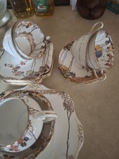 ROYAL GRAFTON CHINA 21 PEICE ARCIADIA TEA SET VINTAGE TREES