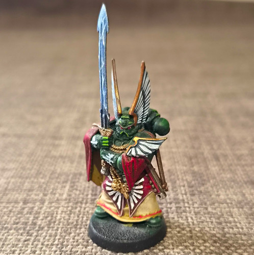 Painted dark angels company - dark,