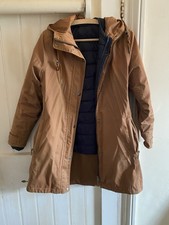 Ladies Seasalt Organic Waterproof 3 Season Jacket Size 12