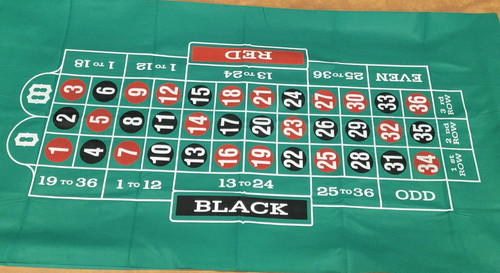 Casino layout felt - x,