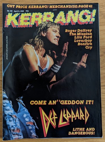 Def leppard kerrang - def, issue