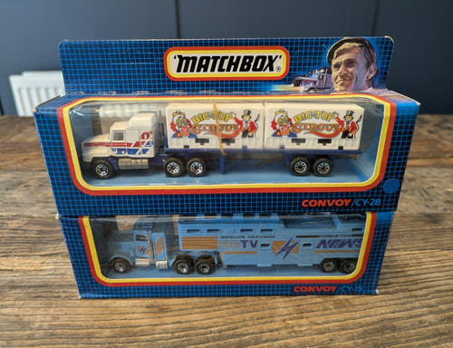 Matchbox convoy trucks - matchbox,