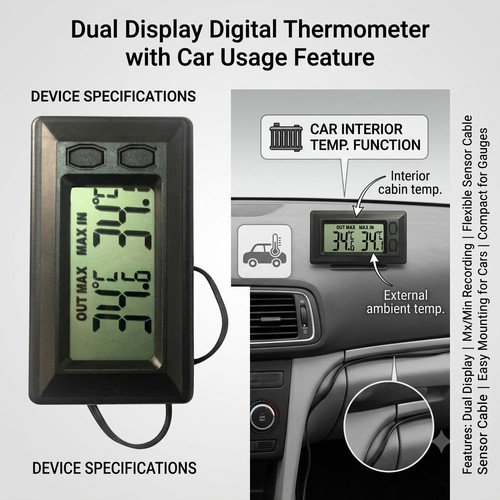 Digital thermometer - digital,