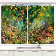 Fairy Tale Forest 3D Curtains