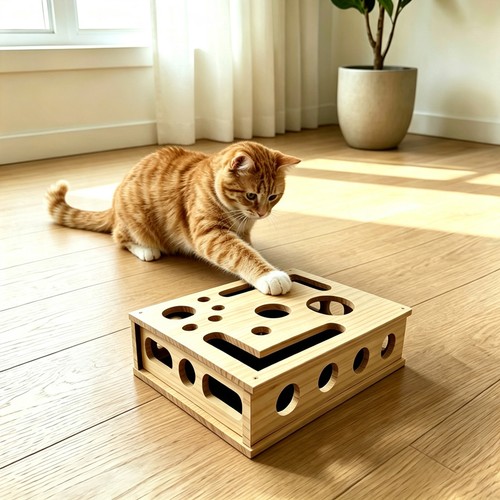 Cat nail file - cat, enrichment