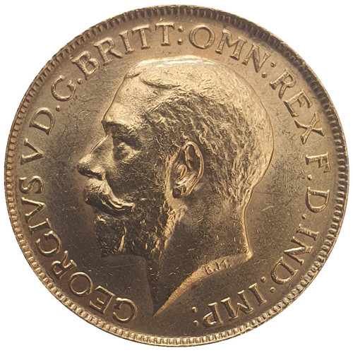 1917 king george gold - george, v