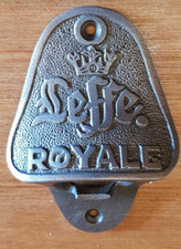 LEFFE ROYALE CAST IRON BAR WALL MOUNTED BOTTLE OPENER