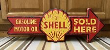Shell Gasoline Motor Oil Metal