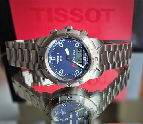 Tissot touch titanium swiss - t,
