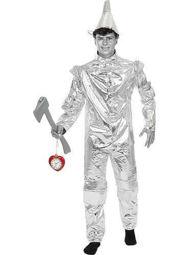 Tin man fancy dress - tin,