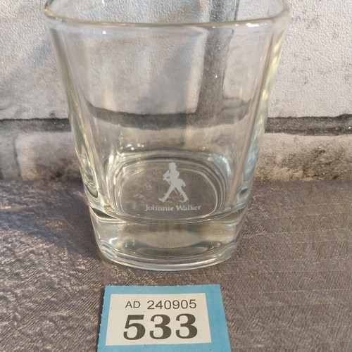 Johnnie walker whisky tumbler - walker,