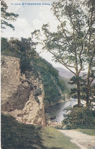 Postcard stybarrow crag - postcard, [