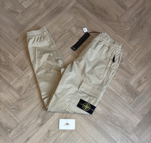 Stone island cuffed cargos - stone,