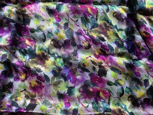 Italian crepe silk jacquard - crepe,