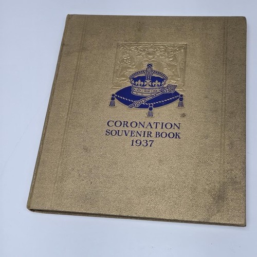 1937 coronation souvenir book - 1937,