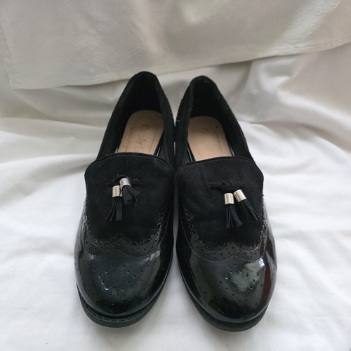 Ladies black loafers size - ladies,
