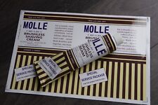 MOLLE WW2 US Shaving cream tube LABELS for wash roll kits - Normandy 1944