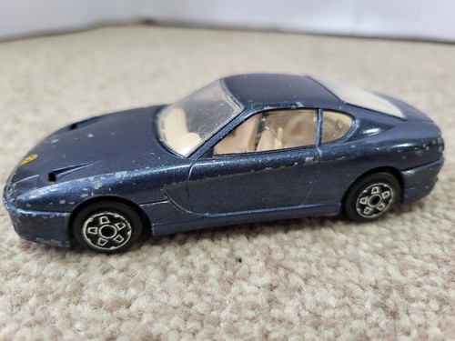 Burago ferrari 456gt blue - burago,