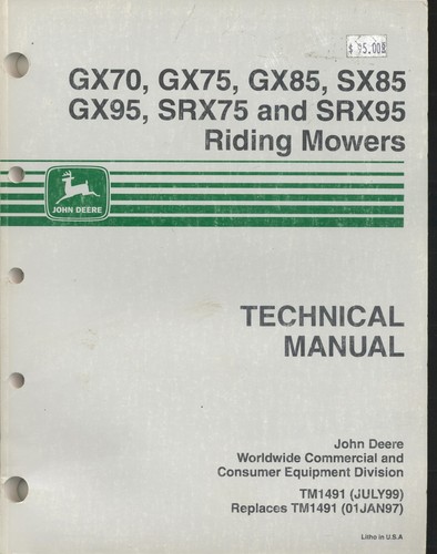 John deere tm1491 technical - john,