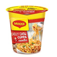Maggi Instant Cuppa Noodles Chilly Chow 70g (Pack Of 12) - Free Delivery