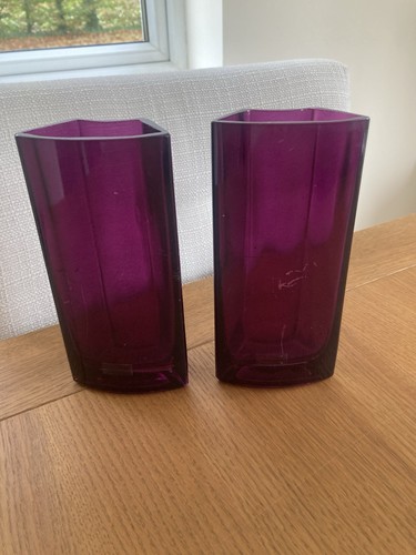 Ikea purple vases - ikea,