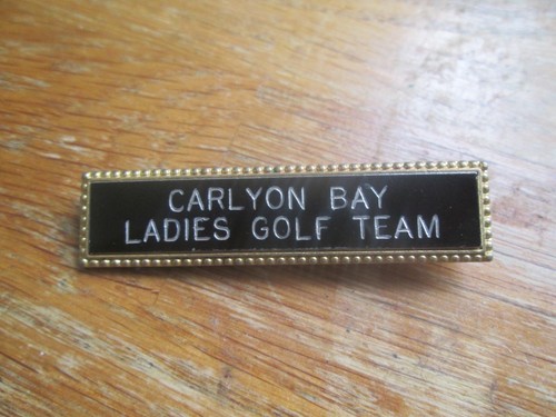 Sporting gilt metal carlyon - gilt,