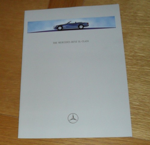 Mercedes r129 brochure - sl,