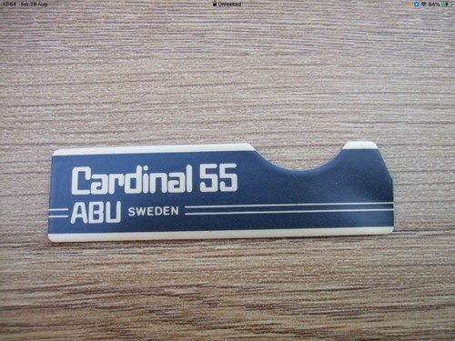 Abu cardinal side - 55, plate