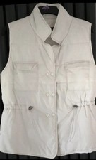 White Gilet Xl