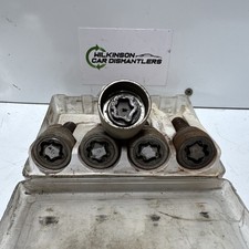 RENAULT Alloy wheel locking nuts and Key TWINGO CLIO MEGANE SCENIC LAGUNA