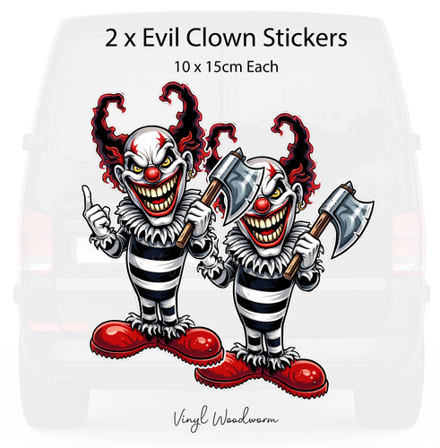 Evil clown car - evil, lorry
