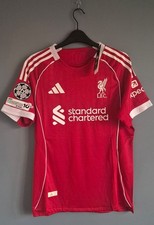 Liverpool Home Shirt 24/26 Medium UEFA Champions League Patch
