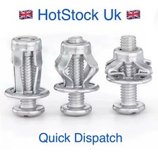 10 X JACK NUTS THREADED INSERT