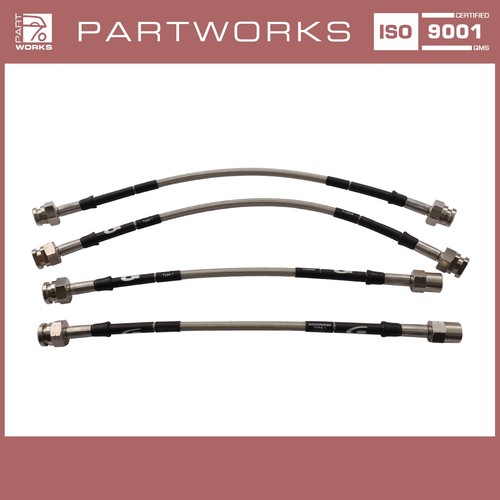 Brake hose set - , steel