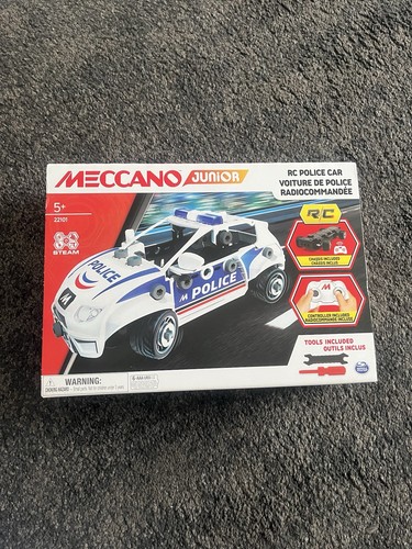 Meccano junior 22101 police - meccano, rc