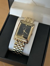 Gents Diamond And Gold Classique Sekonda Watch 3835. Working. Boxed.
