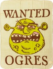 New LICENSED Shrek Ogre Soft