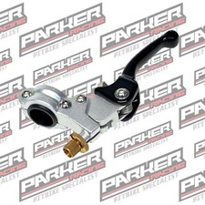 Pit Bike Race Clutch Lever Perch Kit - BLACK - SHORT - RACING