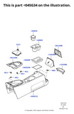 Land Rover Genuine Mat Console