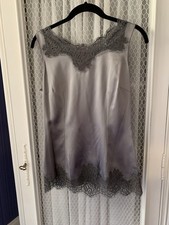 Ladies Dolce & Gabbana Grey Silk Camisole Size 40 Italian Size 8/10 Uk