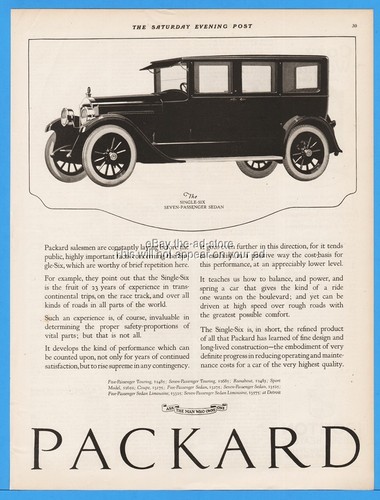 1922 packard single - 1922,