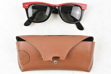 Ray-Ban Wayfarer II Sunglasses Unisex RB 2143 955 Red & Black In Case
