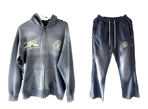 Hellstar logo tracksuit - hellstar,