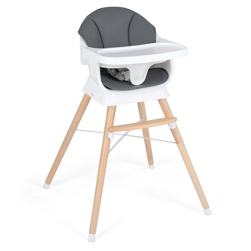 Convertible highchair wooden - highchair,