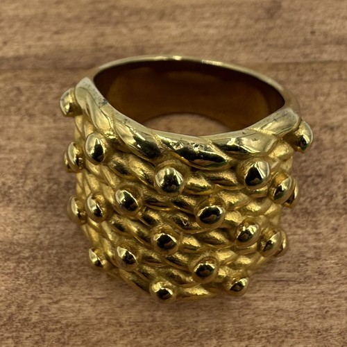 Mens keeper ring size - keeper, tone