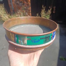 Endecotts 8" (200mm) Laboratory Test Sieve Brass Body Stainless Mesh 2.36mm