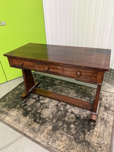 Victorian mahogany console - victorian,