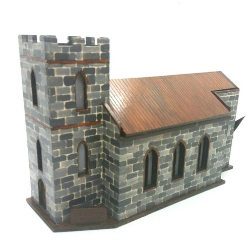Home made church model - made,