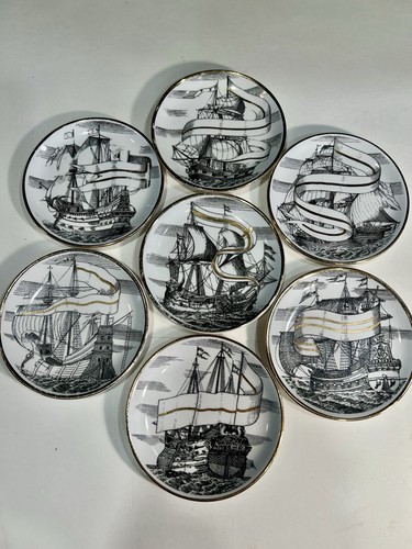 Set fornasetti plates 4 - 7,