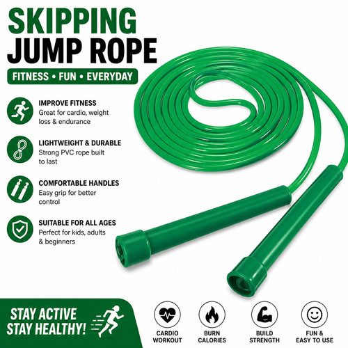Adjustable skipping rope - skipping,